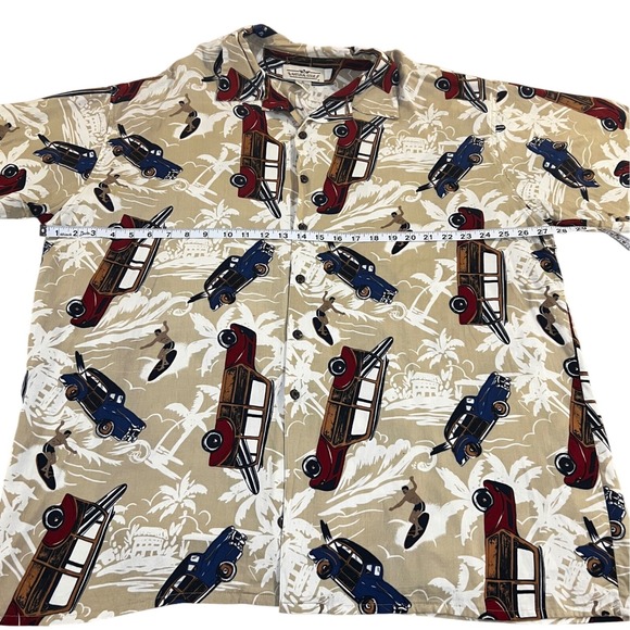 natural issue Other - Vintage Mens XL Hawaiian Retro Surf Tropical Print ButtonUp Summer Lightweight